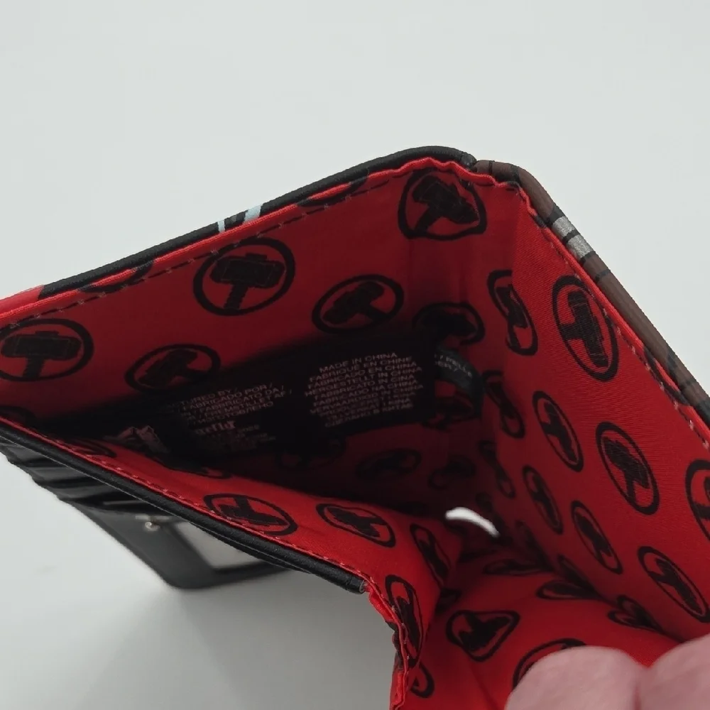 Marvel Thor Wallet with Black and Brown Design